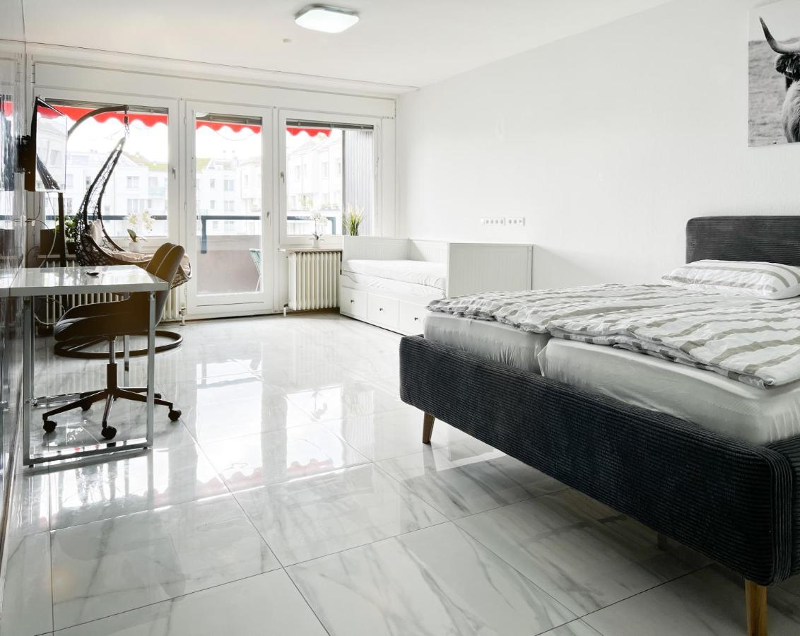 Modernes Apartment Mit Stil In City Lage 卡尔斯鲁厄 外观 照片